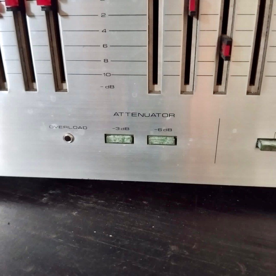 Vintage Pioneer Equalizer, Audio, Other Audio Equipment on Carousell