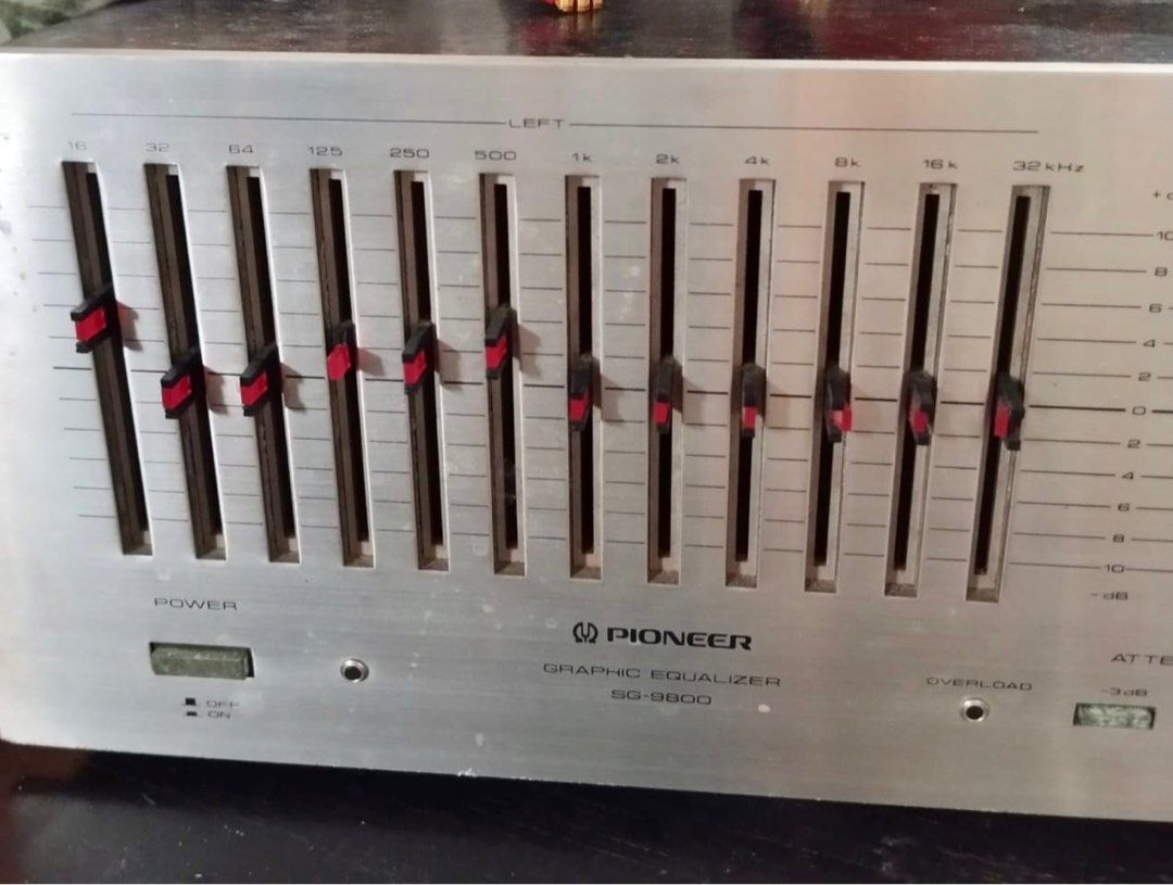 Vintage Pioneer Equalizer, Audio, Other Audio Equipment on Carousell