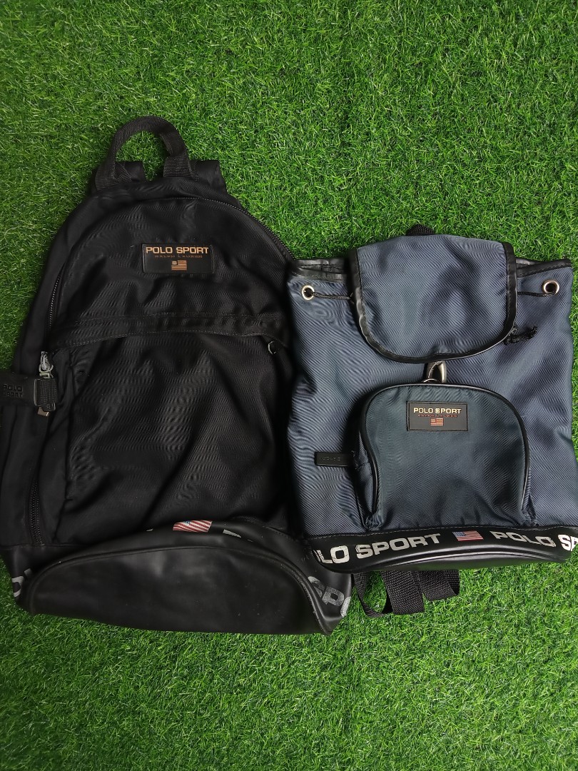Vintage polo sport backpack, Men's Fashion, Bags, Backpacks on Carousell