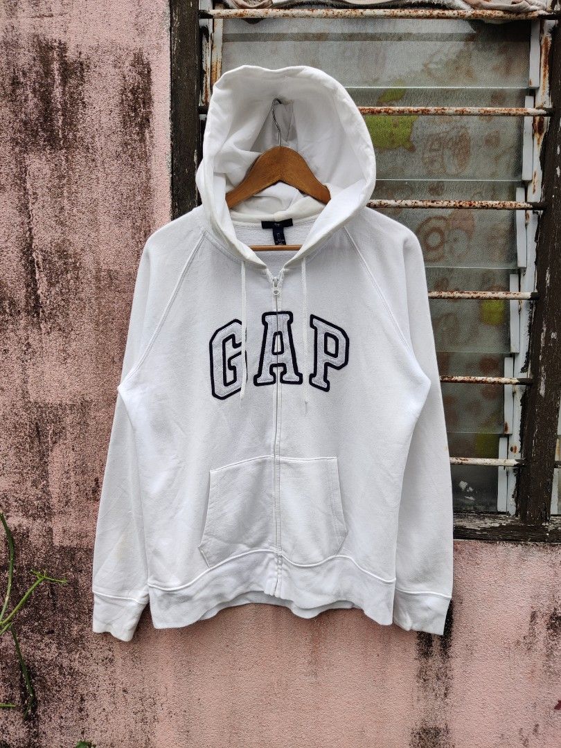 Gap hoodie white best sale