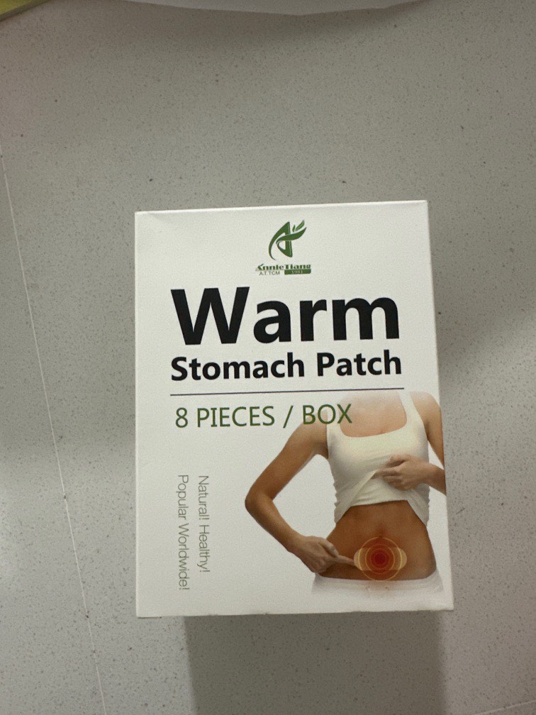 Warm stomach patch, Health & Nutrition, Health Supplements, Health Food