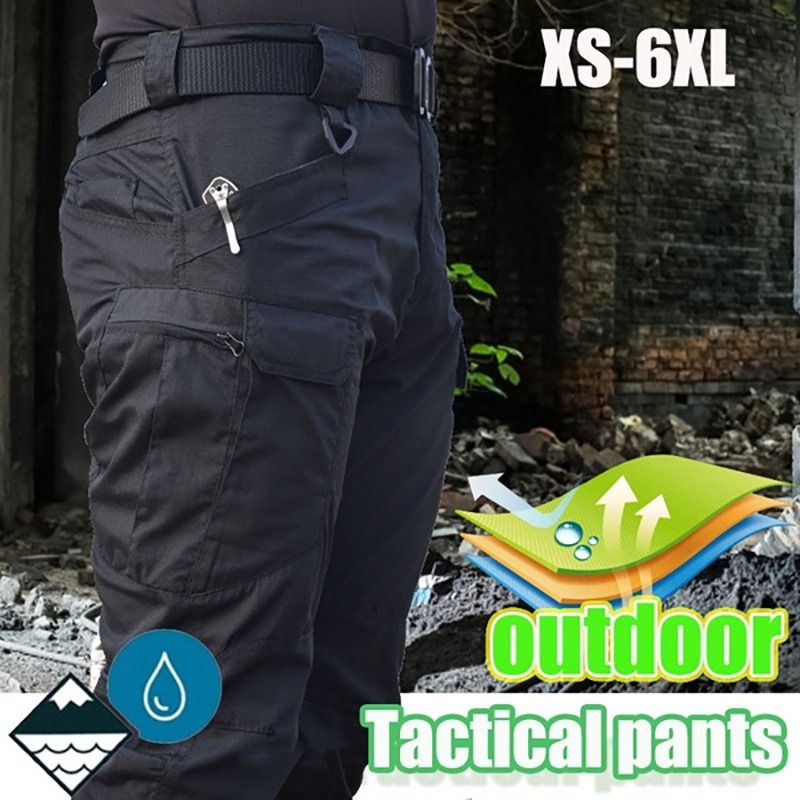 Water resistant tactical pants top