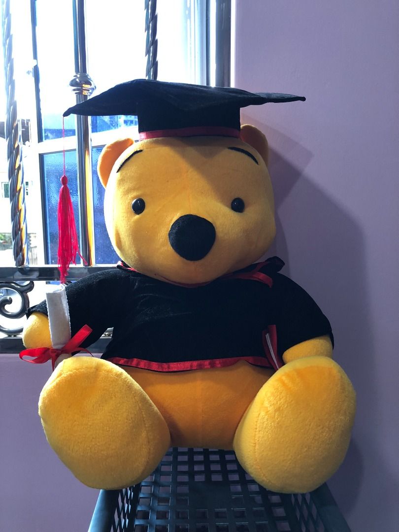 Winnie the pooh hot sale graduation plush
