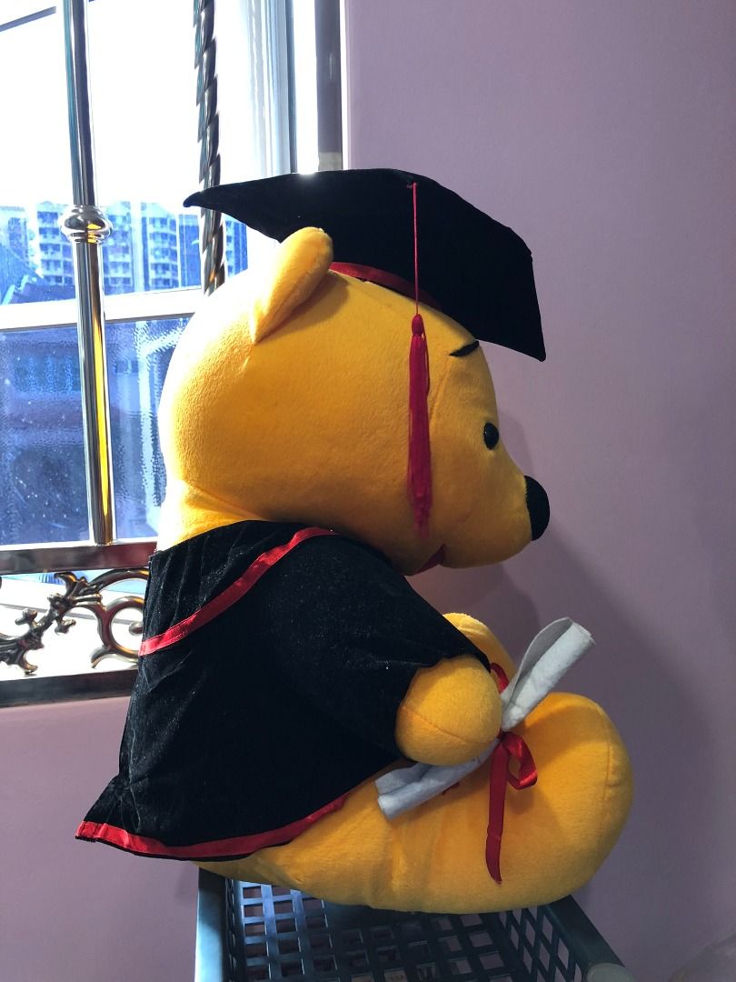 Winnie the pooh graduation plush hot sale