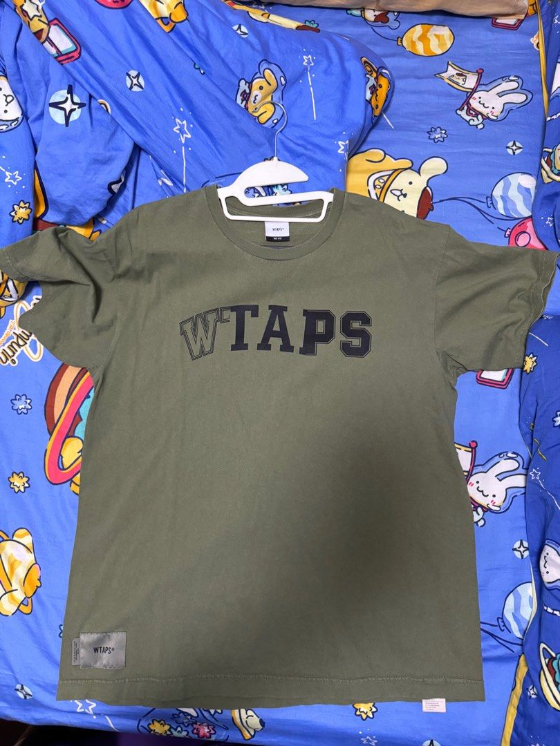 Wtaps tee, 男裝, 上身及套裝, T-shirt、恤衫、有領衫- Carousell