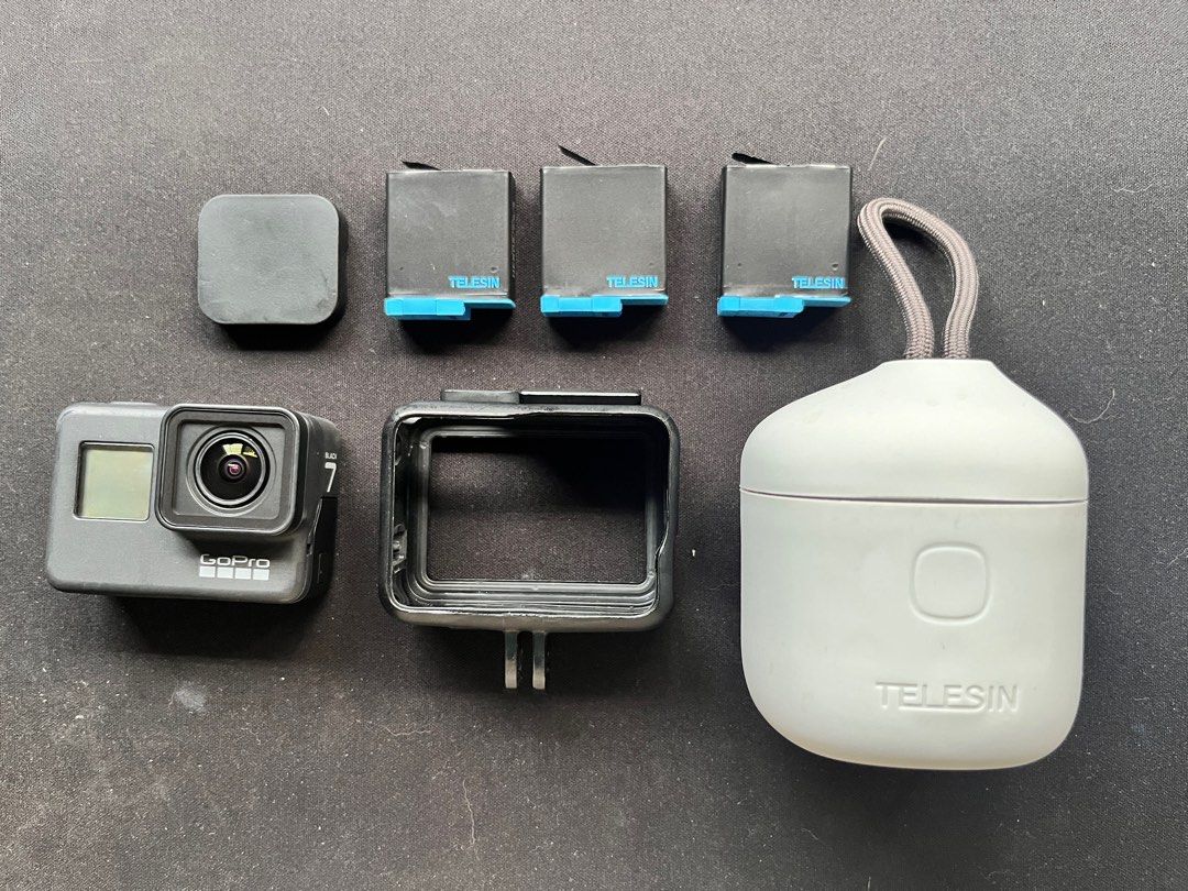 WTS pre-loved GoPro 7 Black, Photography, Cameras on Carousell