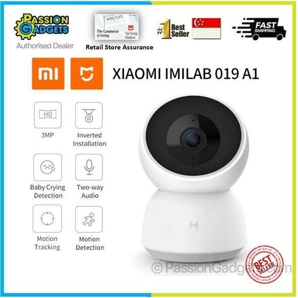 Xiaomi IMILAB A1 360° CCTV Home Security Camera, Furniture Home