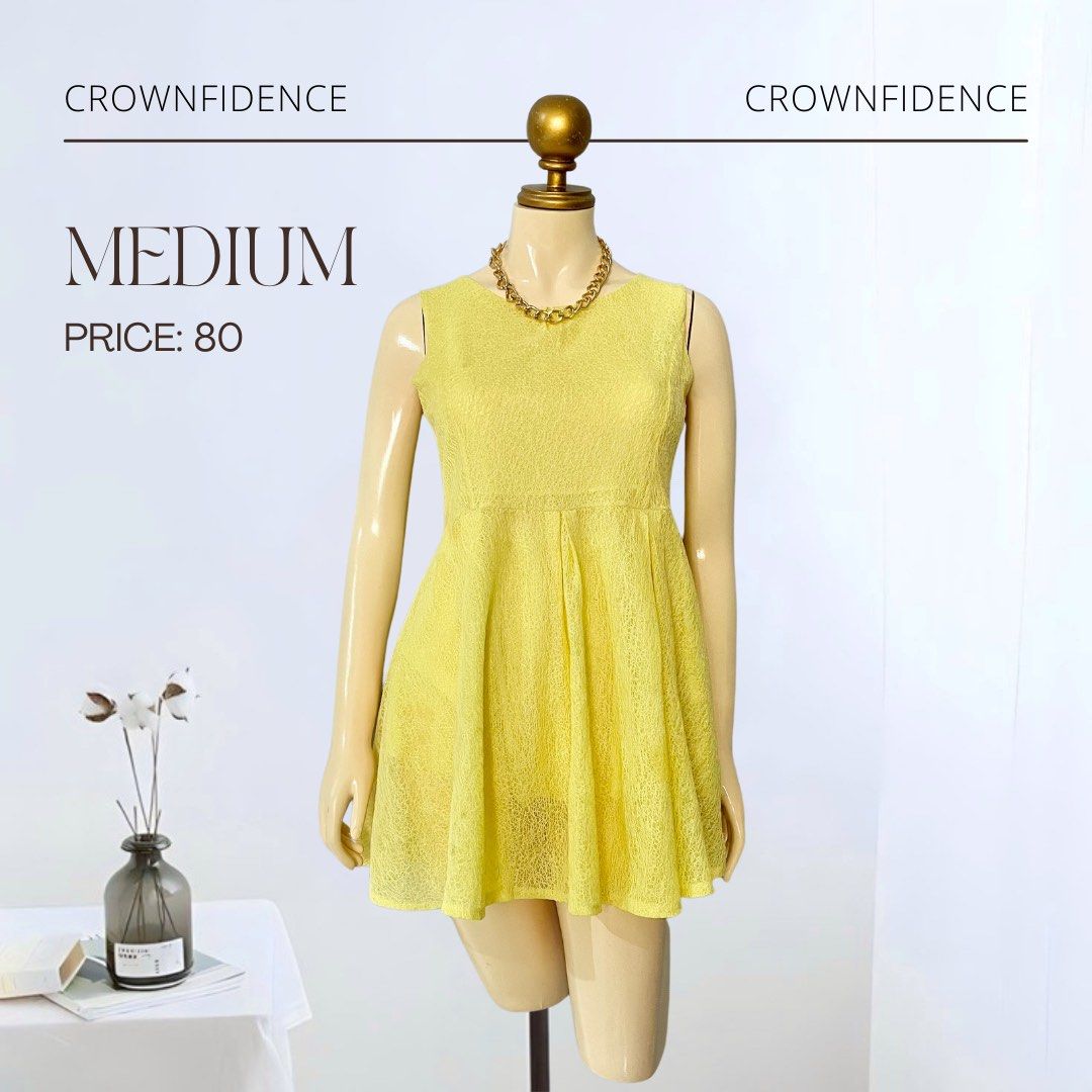 Yellow Dress Korean Dress Trendy Dress Women s Fashion