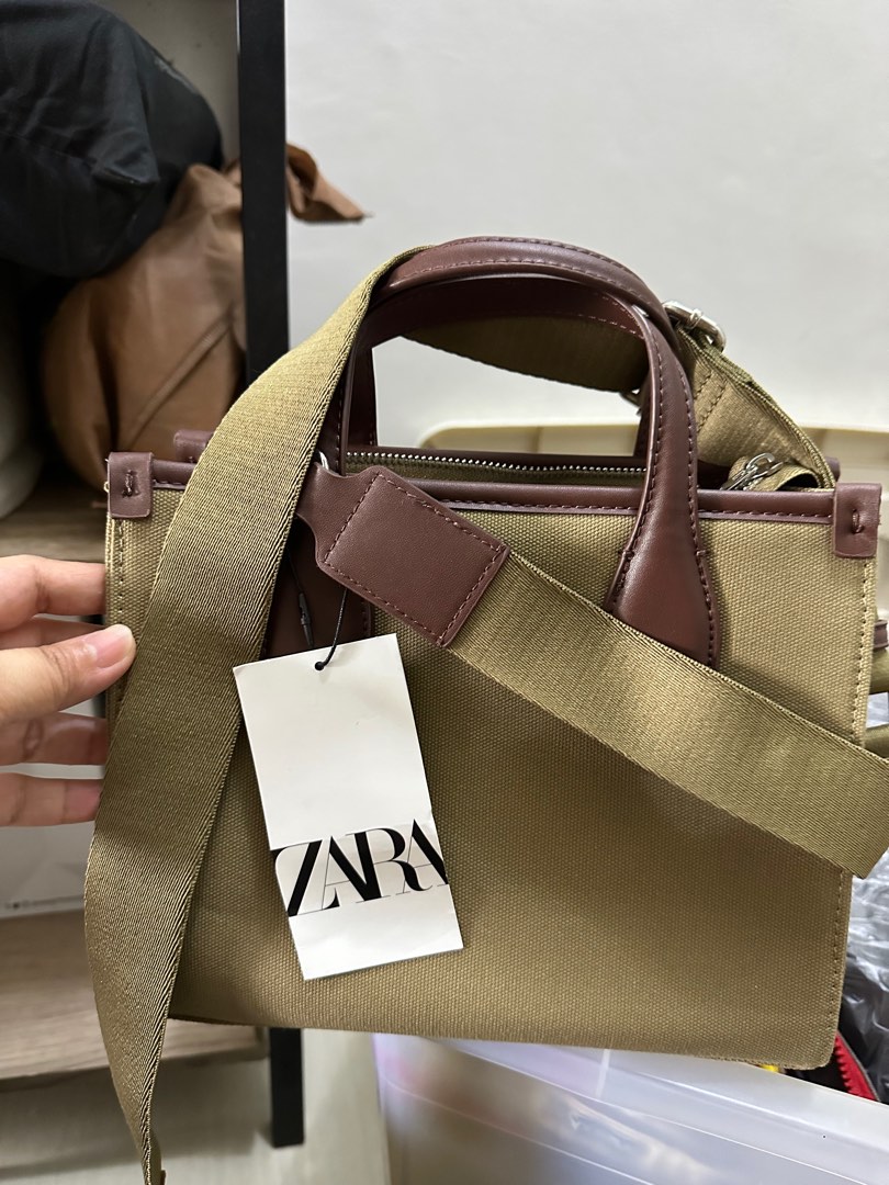 Zara mini sling bag, Women's Fashion, Bags & Wallets, Crossbody Bags