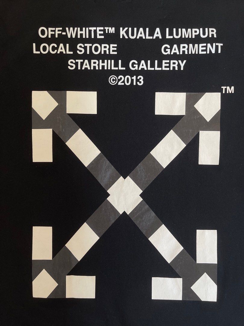 100 Legit Off White X Kuala Lumpur Exclusive Starhill Gallery