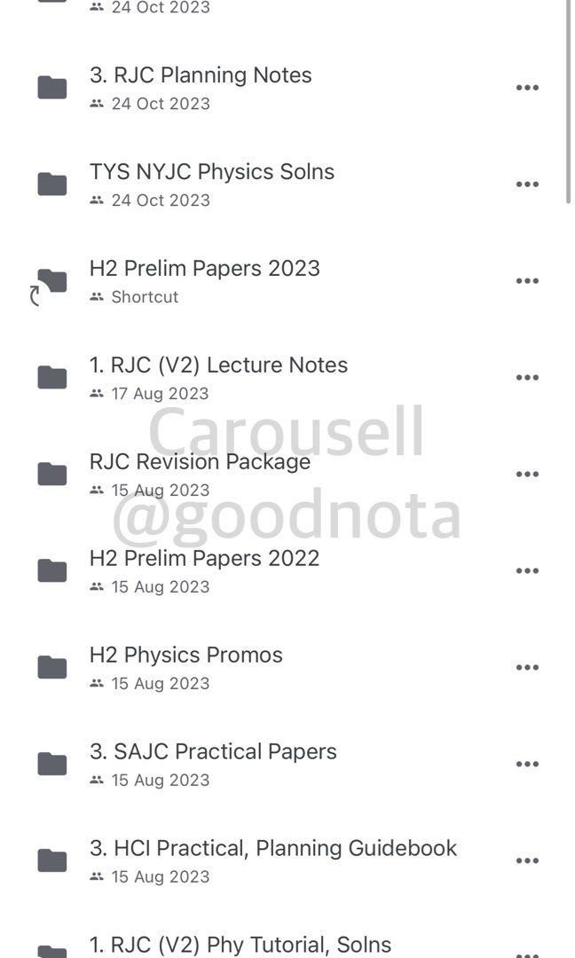 ⚡️[2024] H2 Physics Phy A Level 9749 Package RJC Raffles HCI Hwachong ...