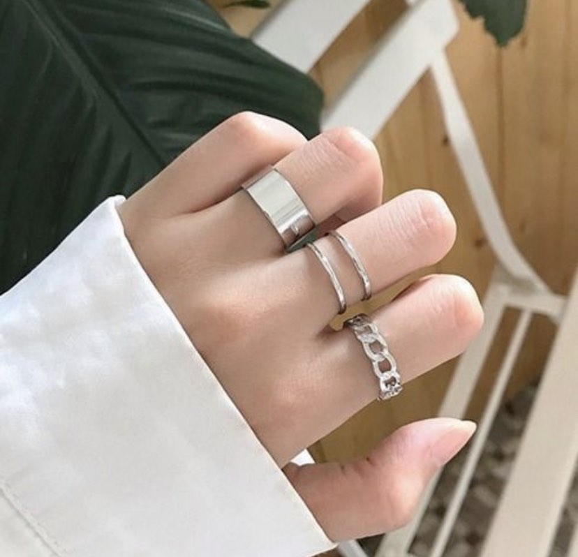 Mens adjustable hotsell ring