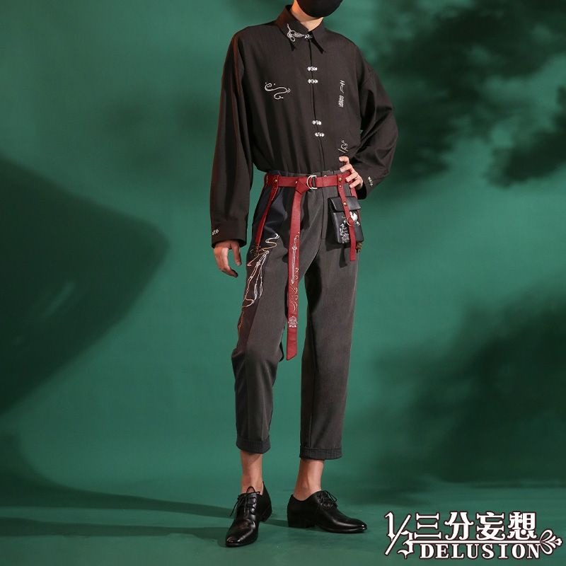 三分妄想三分妄想魔道祖師衍生服魏無羡九分裤, 她的時尚, 褲＆裙, 其他