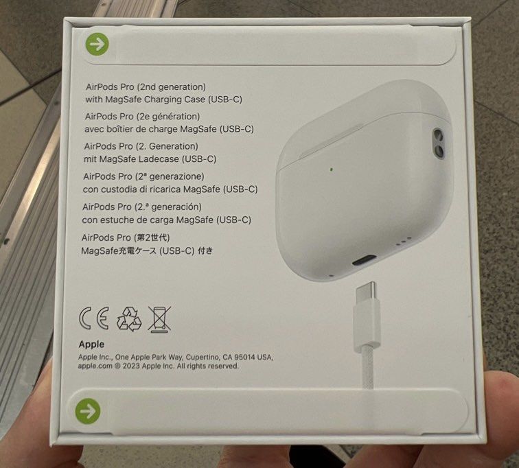 收全新AirPods Pro 2 Apple 耳機信用卡禮品Airpod Pro2 USB-C Type C