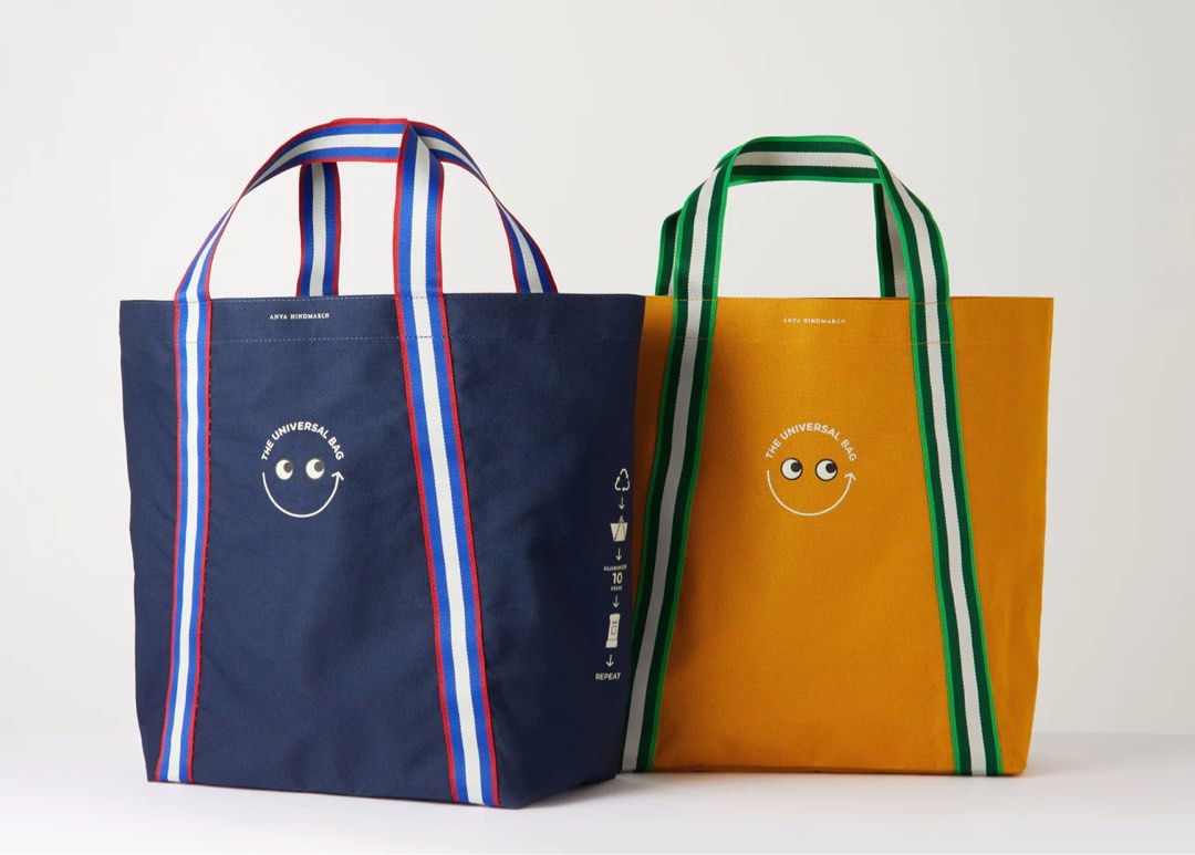 英國Anya Hindmarch The Universal Bag 購物袋x10現貨, 女裝, 手袋及銀 