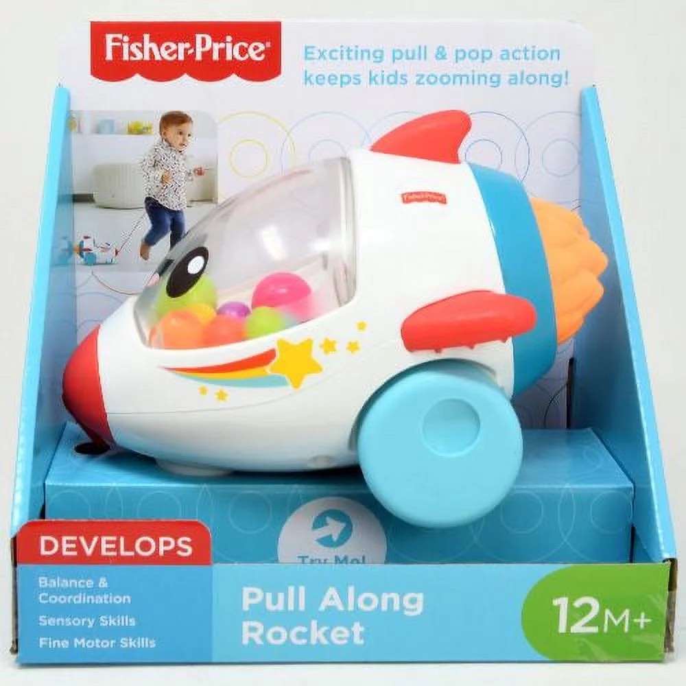 Fisher price rocket toy top
