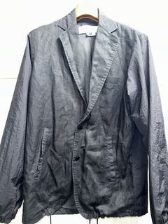 Louis Vuitton Destroyed Workwear Denim Jacket, 男裝, 外套及戶外衣服- Carousell