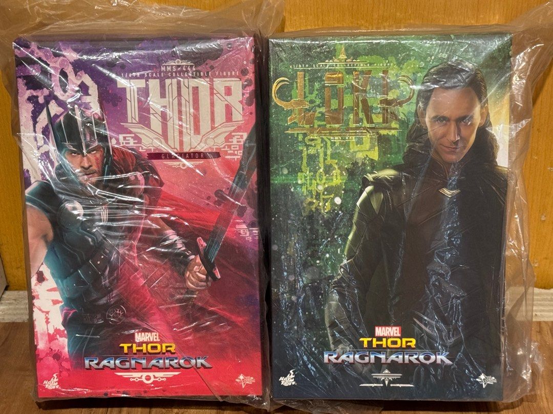 全新未開封Hottoys Thor 3 Ragnarok 雷神3 諸神黃昏MMS472 Loki 洛基