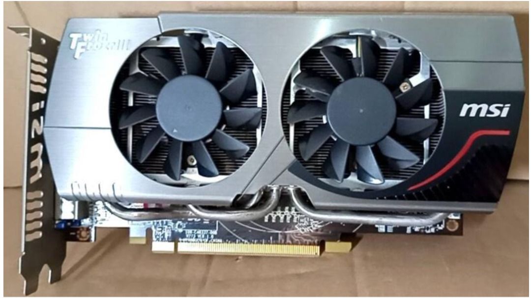 微星 (R7850 Twin Frozr 2GD5/OC) (MS-V273) PCIE 二手顯示卡, 電腦＆科技, 桌上電腦 - Carousell