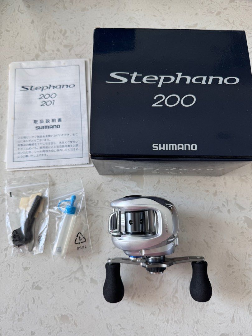 シマノstephano 200XG Used Shimano Stephano 200 Right – JDM TACKLE HEAVEN