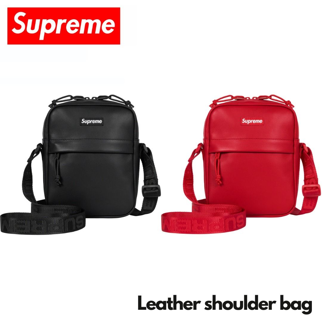小売店 【新品未使用】18FW Supreme Shoulder Bag 赤 - バッグ