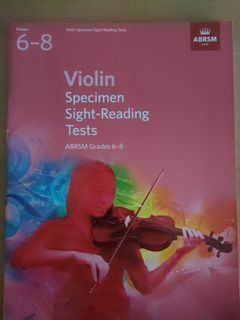 ABRSM grades 6-8 violin sight readingb