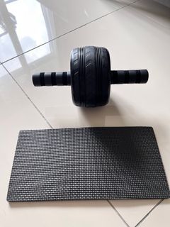 Abs Roller Wheel Training Exercise Core Muscle Fitness Gym