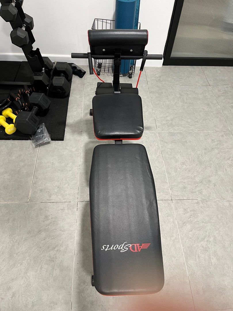 Band workout hotsell bench