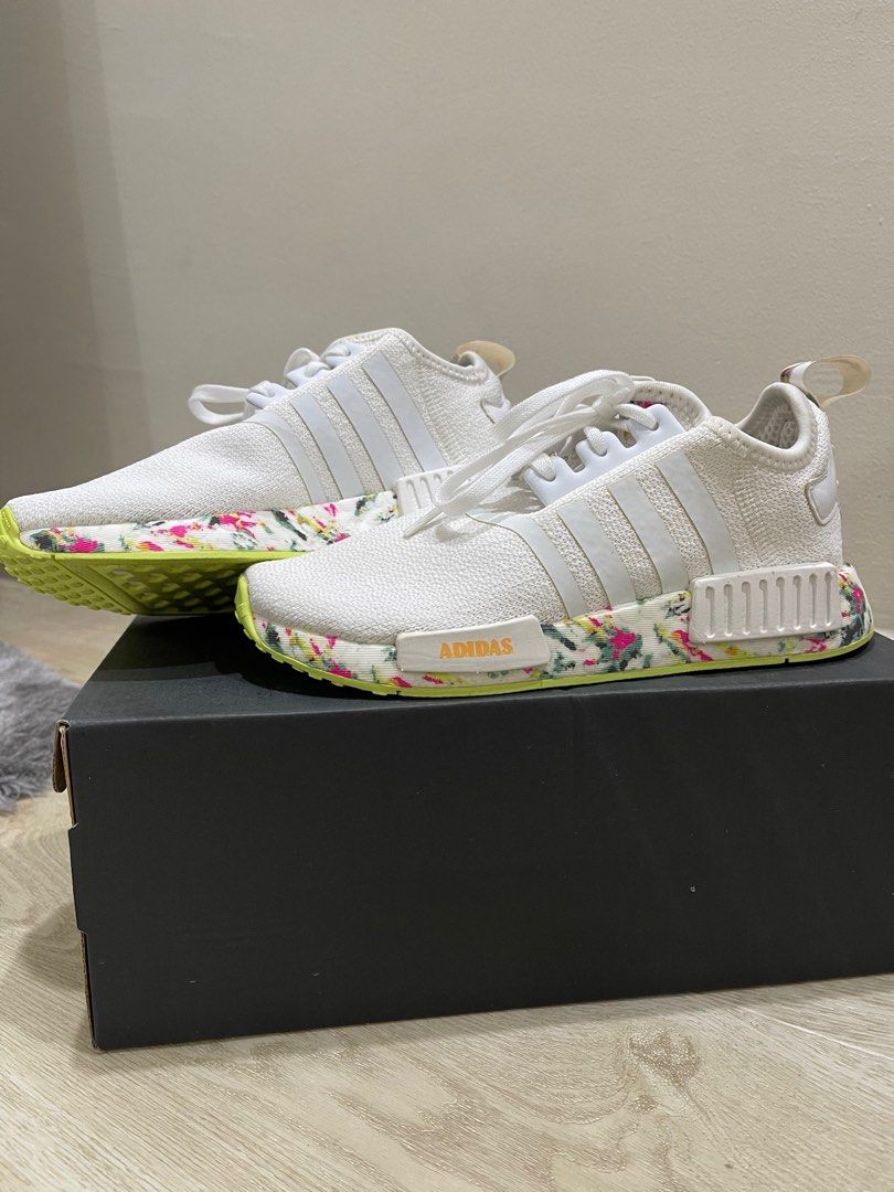 White adidas nmd kids sale