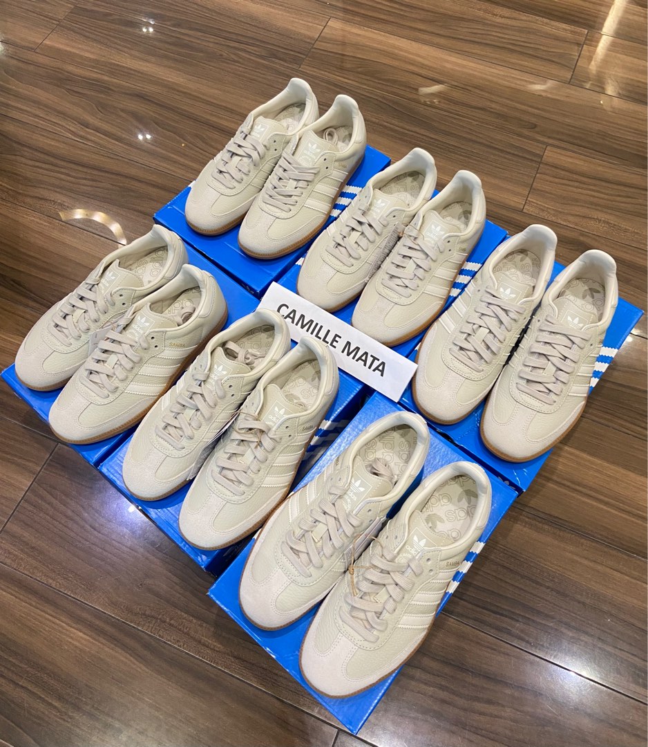 Adidas samba hotsell rm beige