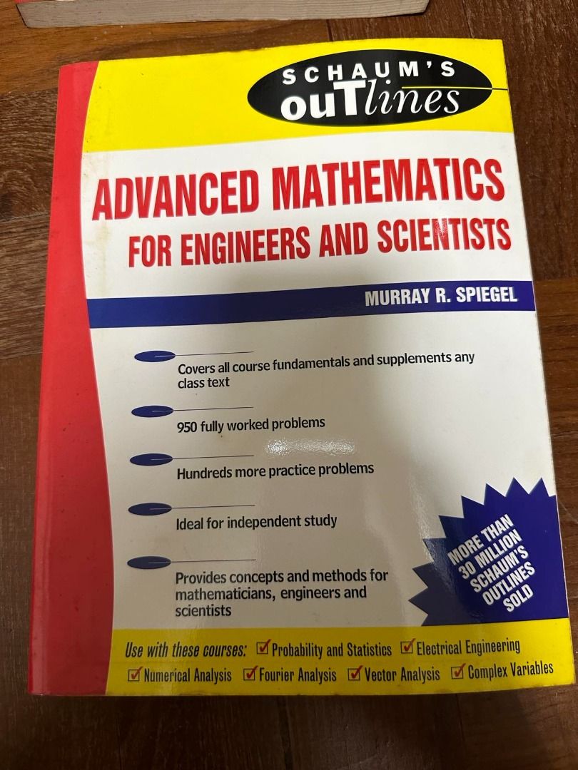 Advanced mathematics for engineers and scientists schaum series