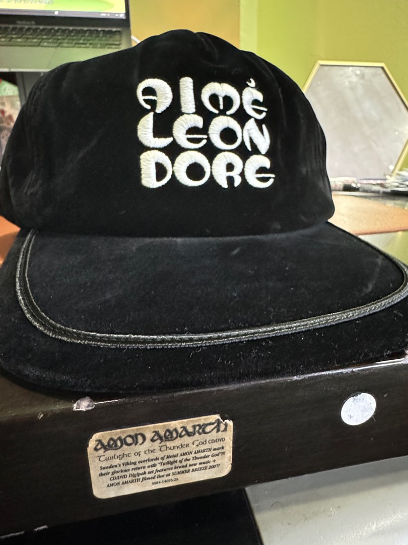Aime Leon Dore Stacked Logo Hat, Men's Fashion, Watches ...