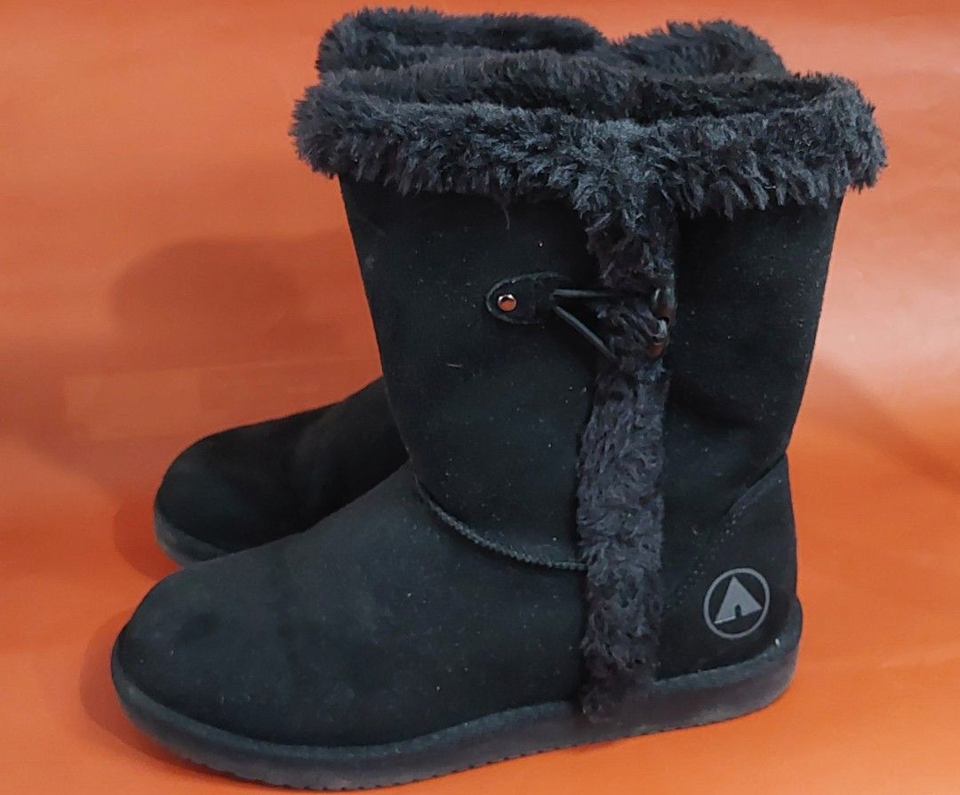 Airwalk Black Winter Boots Size 7 Women s Fashion Footwear
