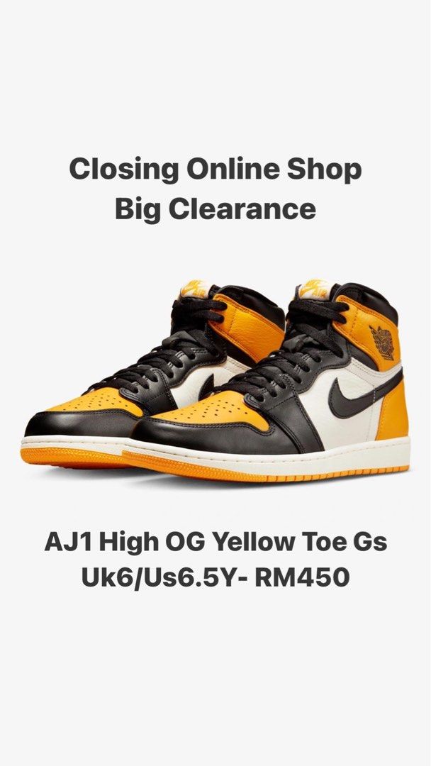 yellow aj1 high