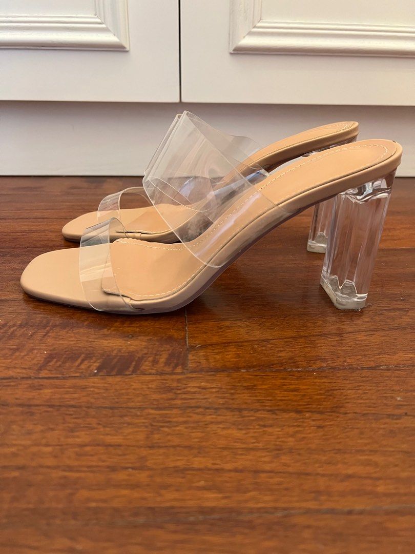 Pvc high heels best sale