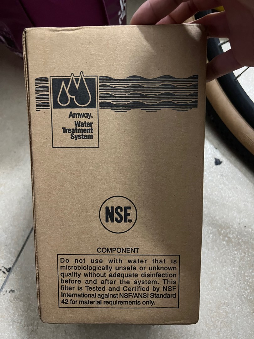 Amway water treatment system replacement filter, Everything Else