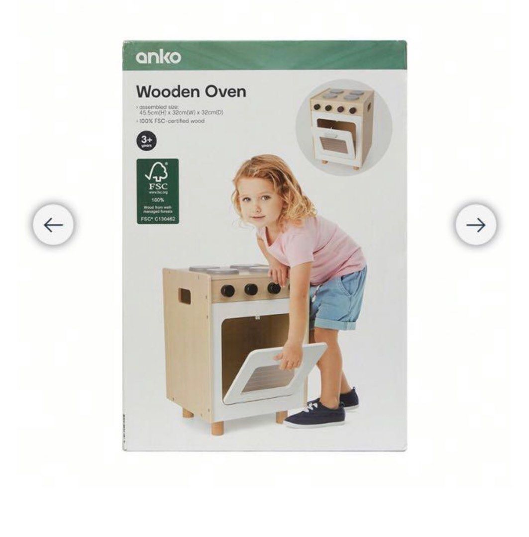 Wooden oven shop kmart