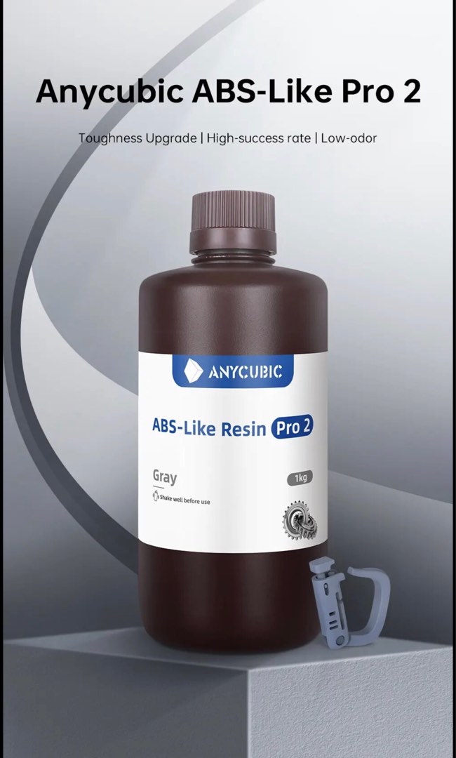 ANYCUBIC ABS-Like Pro 2 3D Printer Resin High Strength and