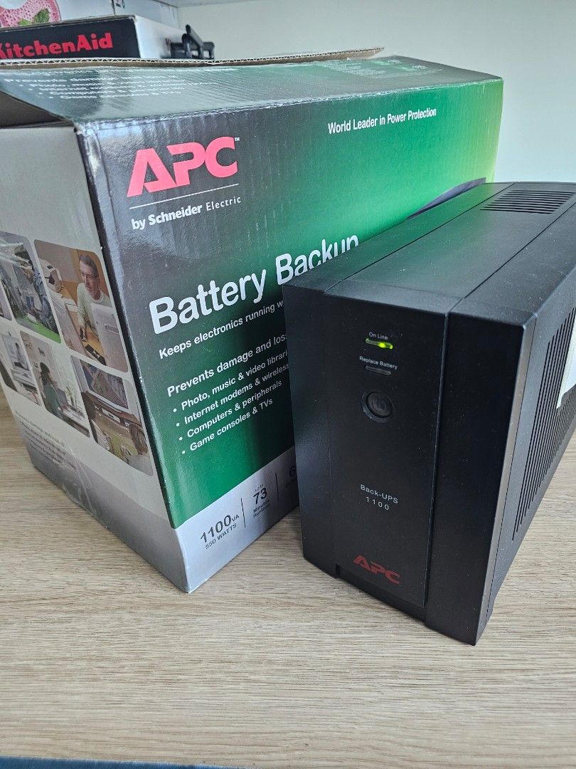 APC Battety Backup UPS 1100, Computers & Tech, Parts & Accessories ...