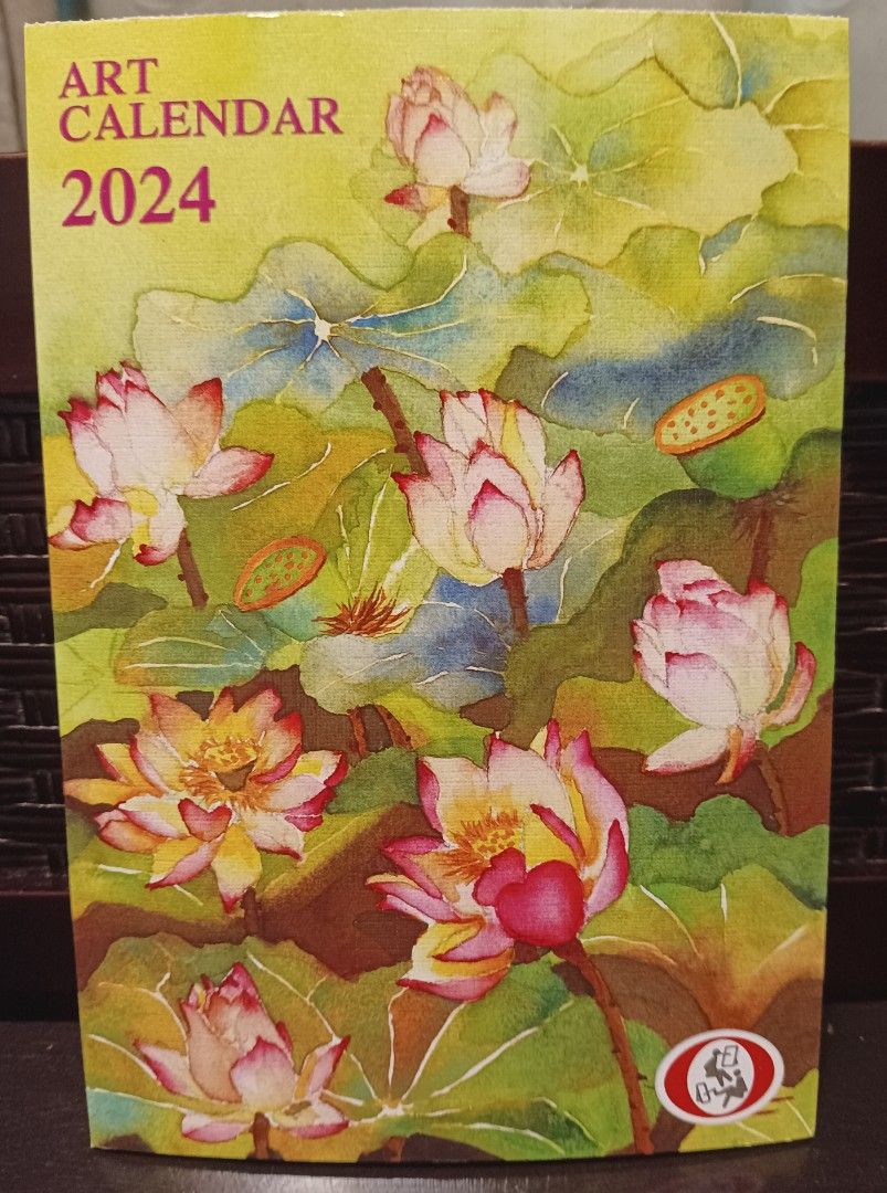 Art Calendar 2024, Hobbies & Toys, Stationery & Craft, Art & Prints on