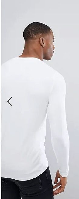 asos white t shirt mens