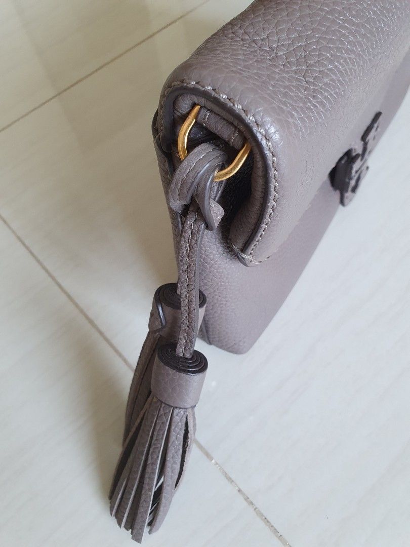 Authentic Tory Burch Mcgraw Foldover Crossbody Bag, Luxury, Bags