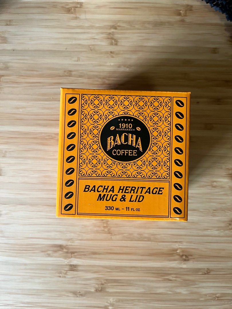 Bacha Heritage Coffee Mug And Lid, Coffee Cups, Saucers And Mugs