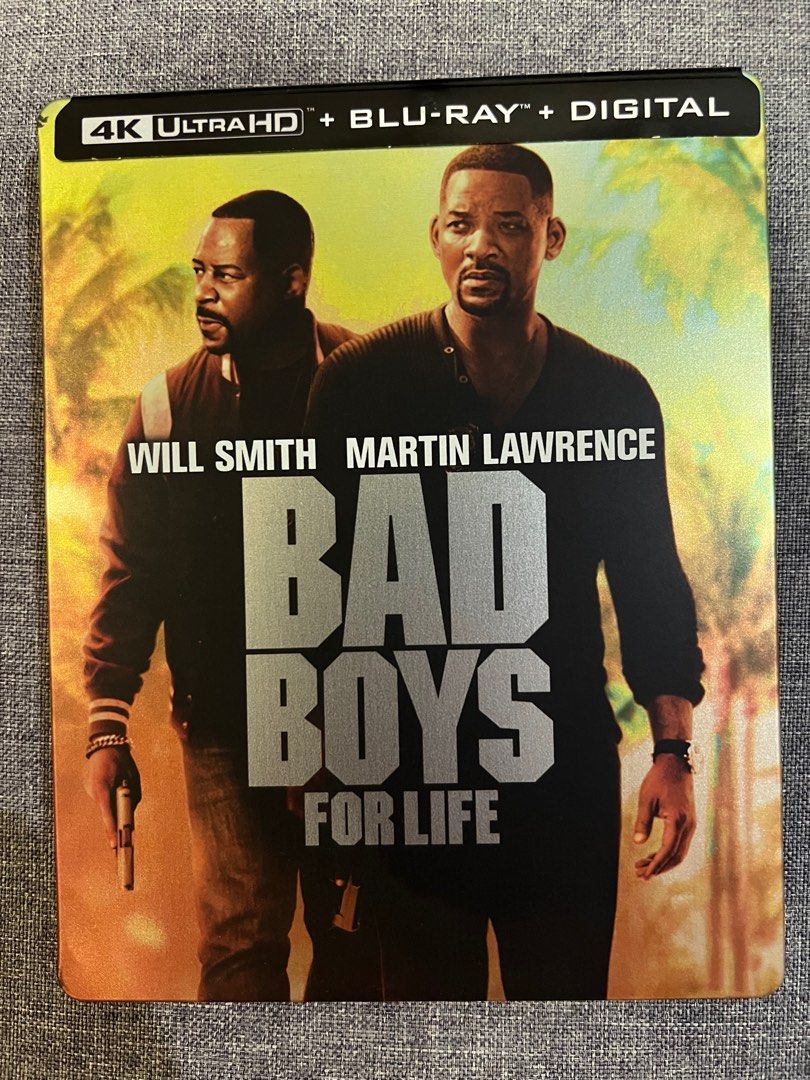Bad Boys For Life 4K Steelbook, Hobbies & Toys, Music & Media, CDs ...