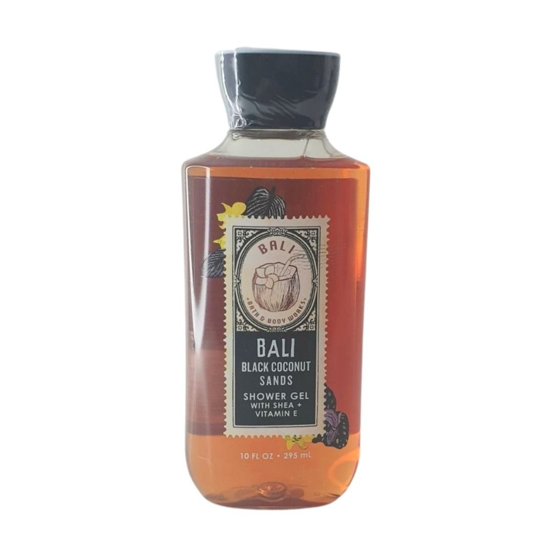 Bath & Body Works Bali Black Coconut Sands Shower Gel, Beauty