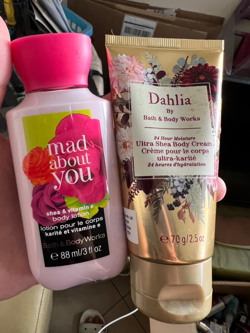 Bath & Body Works Body Lotion mad about you dahlia, Beauty & Personal