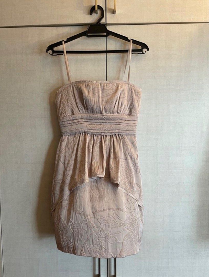 Bcbg beige dress clearance