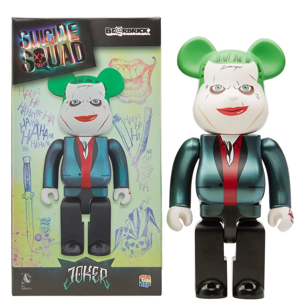 bearbrick joker suicide squad 400%, 興趣及遊戲, 玩具& 遊戲類