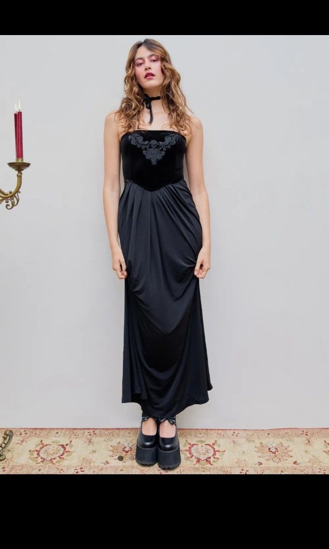 Grunge maxi deals dress