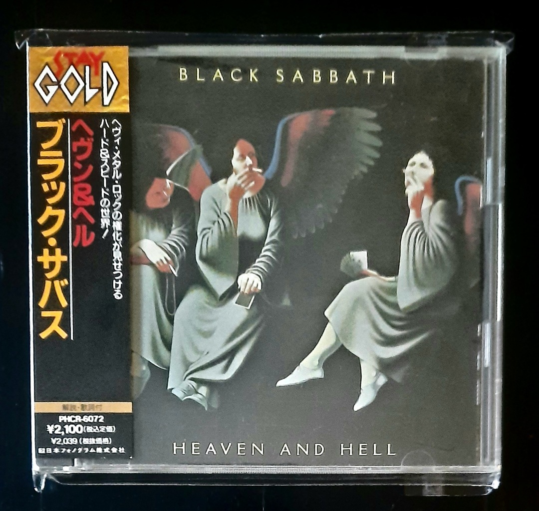 Used　CD.　on　PHCR-6072　Pressing),　DVDs　Hobbies　–　Hell　CDs　Media,　Music　Black　Heaven　Toys,　1992　Sabbath　(Japanese　And　Carousell